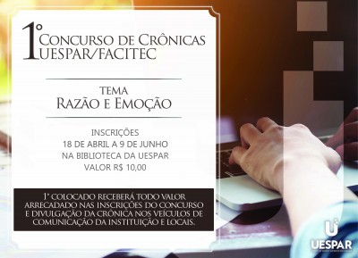 UESPAR realiza o seu primeiro concurso de crônicas