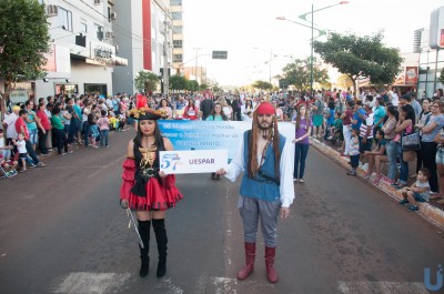 UESPAR participa do desfile em comemoração aos 56 anos de Palotina