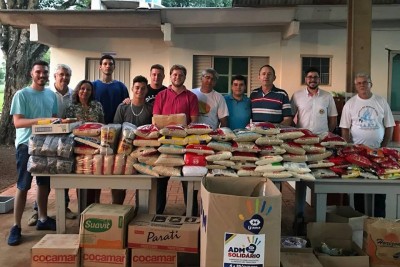 Administrador Solidário doa mais de 1 tonelada de alimentos para o CARTA