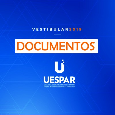 Documentos necessários para Matrículas