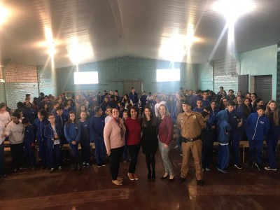 Seguem as palestras sobre Bullying do Projeto Fortalecendo a Cultura da Paz