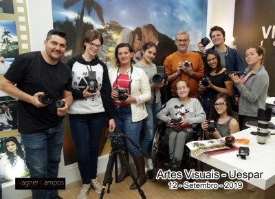 Acadêmicos de Artes participam de workshop sobre Fotografia